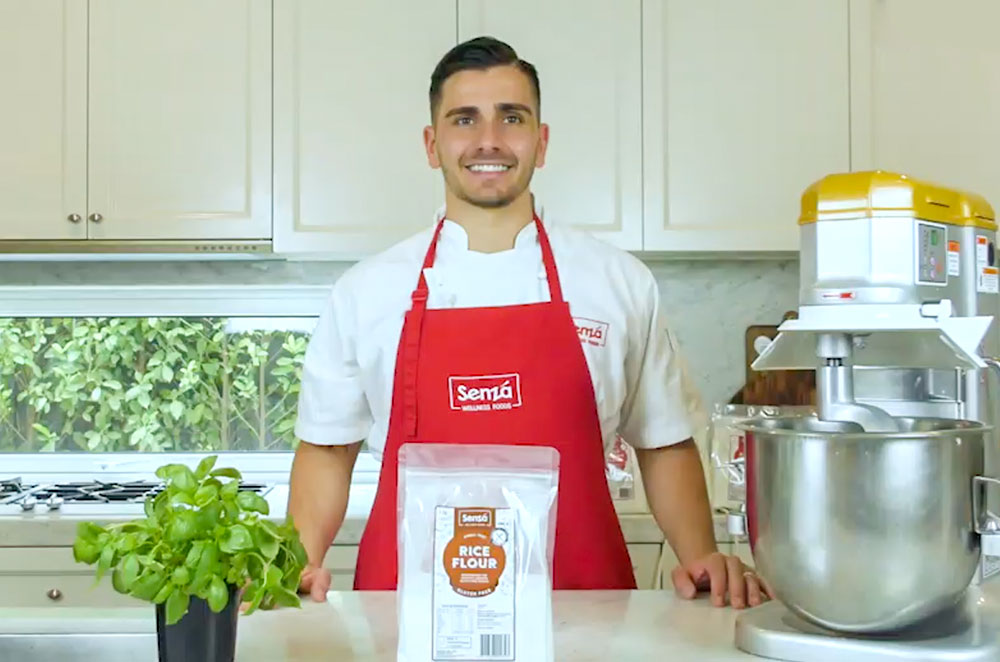 Guide to using gluten free rice flour with Senza